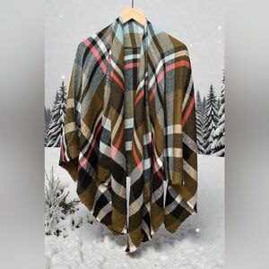 PLAID MULTICOLOR SHAWL
